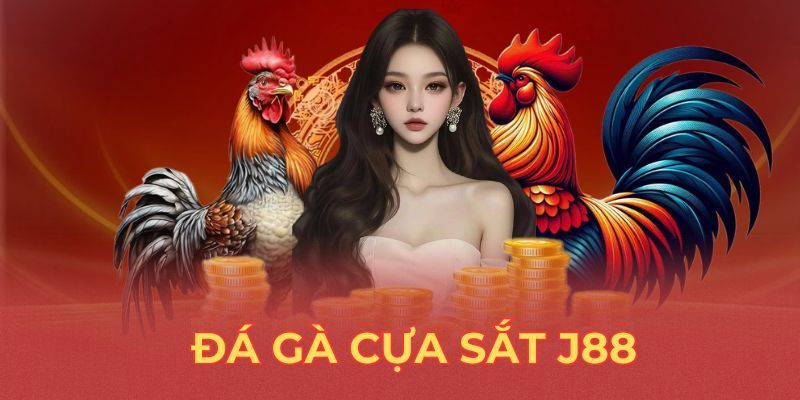 Đá gà cựa sắt là lựa chọn hot tại đá gà J88